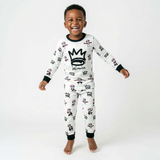 PJ Panda Dream Crew Pajama Set display