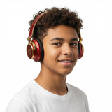 PJ Panda Graffiti Headphones display