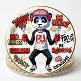 PJ Panda Paper Plates