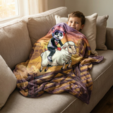 PJ Panda Dreamtime Blanket display