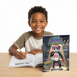 PJ Panda Activity Book display