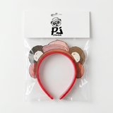 PJ Panda Party Headband package