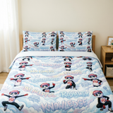PJ Panda Bed Sheets & Pillowcases display